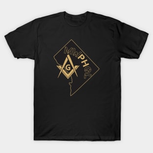 MWPHGLDC - Black & Gold T-Shirt